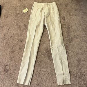 Double RL Ralph Lauren White and Blue Striped Pants